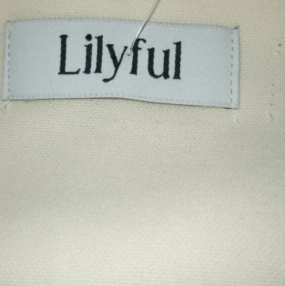 Lilyful Cream Vacay Tassel Pant Set with Fringe Sz.S NWT. - Picture 9 of 11